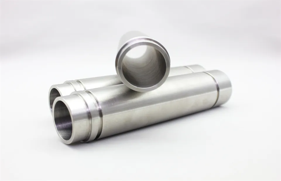 Tungsten alloy shaft sleeve for pump