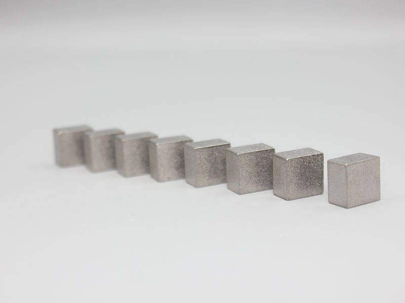 Customized tungsten alloy vertical blocks