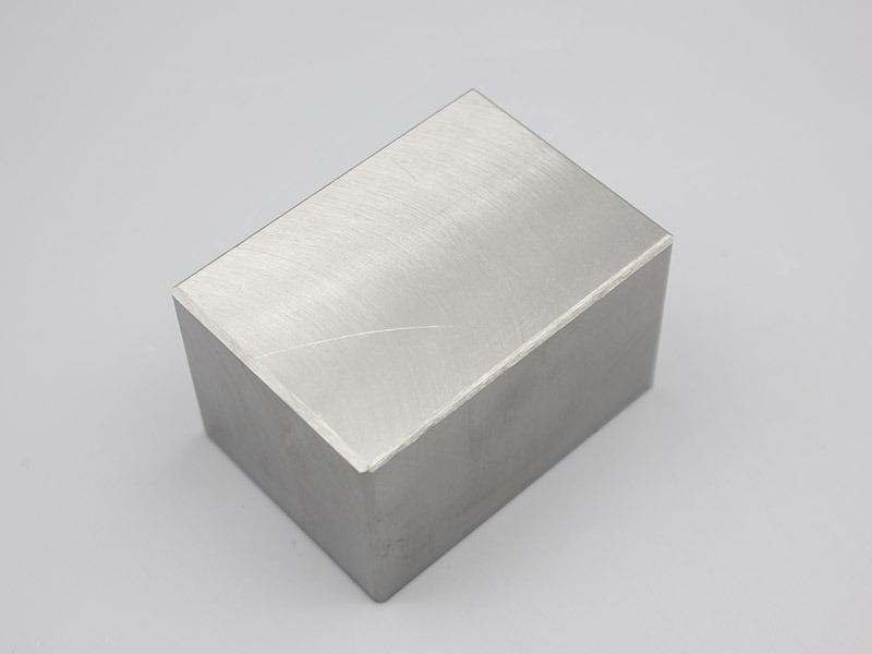 Tungsten alloys brick with gold plating for exhibition